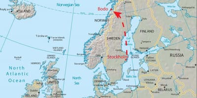 Kartta bodo, Norja