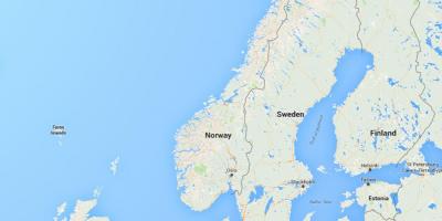 Kartta Norja norge